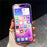 For iPhone 18 Pro / 17 Pro Compatible with MagSafe Rhinestone Edge Glitter Back TPU + PC IMD Phone Cover - Glitter Transparent - 3