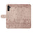 For Samsung Galaxy S26+ Case with Wrist Strap Leather Phone Cover Wall Cats Pattern - Smoky Purple - 4