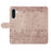 For Samsung Galaxy A57 5G Case with Wrist Strap Leather Phone Cover Wall Cats Pattern - Smoky Purple - 4