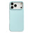 For iPhone 17 Pro Case Dual Color Liquid Silicone Phone Cover Large Camera Cutout - Light Cyan - 1