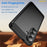 AMORUS For Samsung Galaxy S26+ Case Carbon Fiber Texture Brushed Protective Phone Cover - Black - 2