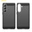 AMORUS For Samsung Galaxy S26+ Case Carbon Fiber Texture Brushed Protective Phone Cover - Black - 7