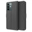 For Realme C85 5G Case Shockproof TPU Inner Shell Leather Phone Cover Card Slot - Black - 1