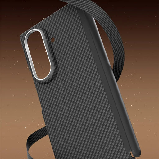 GKK For Samsung Galaxy Z Fold7 5G Case Aramid Fiber Texture Dual Axis PC Slim Phone Cover Magnetic Hinge Protection - 2