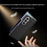 GKK For Samsung Galaxy Z Fold7 5G Case Texture Dual Axis PC Slim Phone Cover Magnetic Hinge Protection - Black - 5