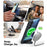 TORRAS For Samsung Galaxy S26  Ostand L1 Series Magnetic Case with Kickstand TPU+PC Phone Cover - Black - 3