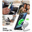 TORRAS For Samsung Galaxy S26 Ultra  Ostand L1 Series Magnetic Case with Kickstand TPU+PC Phone Cover - Black - 3