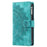 Zipper Pocket Wallet Case for Samsung Galaxy A52 4G / 5G / A52s 5G, Collision-proof Mandala Flower Imprinted PU Leather Stand Cover with Multiple Card Slots - Green - 7