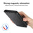 For Google Pixel 10a Case Calf Texture PU Leather Wallet Phone Cover with Wrist Strap - Black - 4