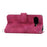 For Google Pixel 10a Case Flower Pattern PU Leather Wallet Phone Cover with Strap - Wine Red - 2
