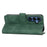 DIERFENG DF-03 For Samsung Galaxy S26+ Case Lines Imprint Wallet Leather Phone Cover with Wrist Strap - Green - 3