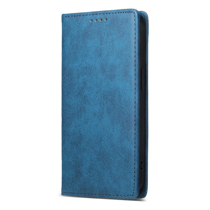 For Samsung Galaxy S26 Wallet Case RFID Blocking PU Leather Phone Cover - Blue - 7