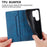 For Samsung Galaxy S26 Ultra Wallet Case RFID Blocking PU Leather Phone Cover - Blue - 6