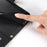For Google Pixel 10a Wallet Case Rhombus Stitching Stand Leather Phone Cover with Long / Short Strap - Black - 5