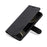AZNS For Samsung Galaxy A37 5G Case Anti-Scratch PU Leather Stand Wallet Phone Cover - Black - 7