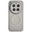 For vivo X300 Pro 5G Magnetic Case PU Leather + TPU Phone Back Cover - White - 1