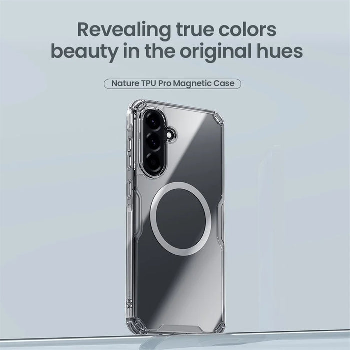NILLKIN Nature Pro Series for Samsung Galaxy A57 5G Magnetic Case TPU + PC Ultra Clear Phone Cover - 5