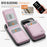JEEHOOD For Google Pixel 10 Pro / Google Pixel 10 Leather Back Cover  J06 Magnetic Phone Case with Card Bag RFID Blocking - Pink - 2