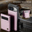 JEEHOOD For Google Pixel 10 Pro / Google Pixel 10 Leather Back Cover  J06 Magnetic Phone Case with Card Bag RFID Blocking - Pink - 4