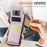 JEEHOOD For Google Pixel 10 Pro / Google Pixel 10 Leather Back Cover  J06 Magnetic Phone Case with Card Bag RFID Blocking - Pink - 7