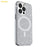 AMORUS For iPhone 13 Pro Max Magnetic Case Compatible with MagSafe Glitter Powder PC + TPU Phone Cover - Black - 3