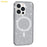 AMORUS For iPhone 13 Pro Max Magnetic Case Compatible with MagSafe Glitter Powder PC + TPU Phone Cover - Black - 4