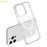 AMORUS For iPhone 15 Pro Max Magnetic Case Compatible with MagSafe Glitter Powder PC + TPU Phone Cover - White - 5