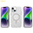 AMORUS Phone Magnetic Case For iPhone 15 Plus  /  14 Plus Compatible with MagSafe Glitter Powder PC + TPU Phone Cover - 3