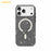 AMORUS For iPhone 17 Pro Max Magnetic Case Compatible with MagSafe Glitter Powder PC + TPU Phone Cover - Black - 6