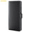AMORUS For Samsung Galaxy S23 Stand Cases Calf Texture Genuine Split Leather Wallet Phone Cover - Black - 7