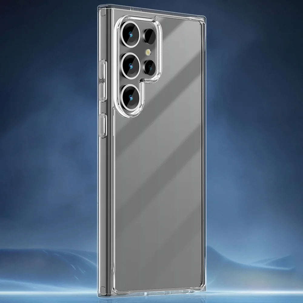 X-LEVEL For Samsung Galaxy S26 Ultra Case PC + TPU Transparent Anti Drop Phone Cover - 1