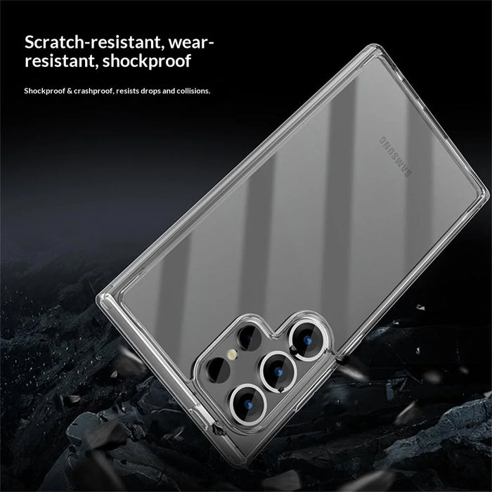 X-LEVEL For Samsung Galaxy S26 Ultra Case PC + TPU Transparent Anti Drop Phone Cover - 3