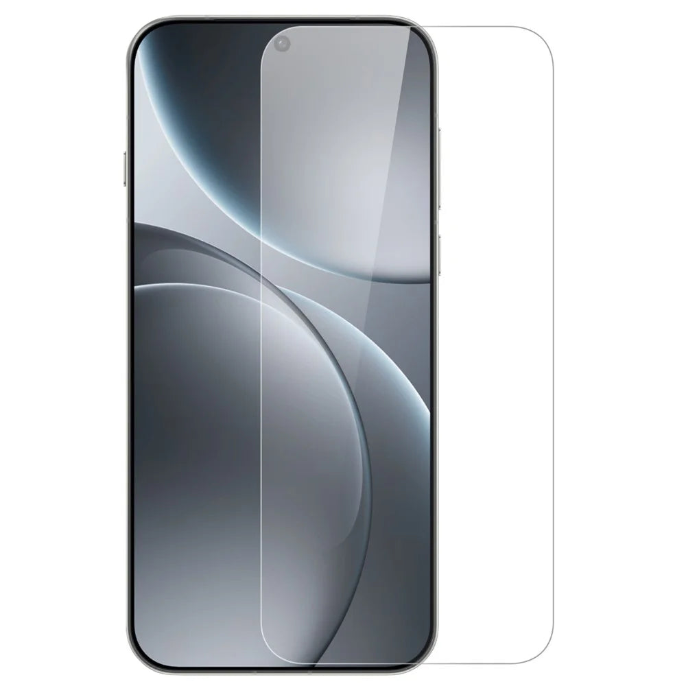 NORTHJO For Oppo Find X9 Pro 5G Case Soft TPU Clear Phone Cover with Tempered Glass Screen Protector (Support Fingerprint Unlock) - 3