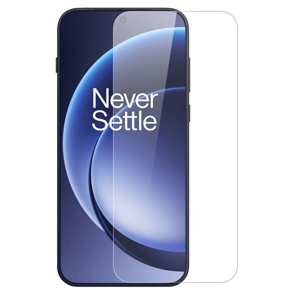 NORTHJO For OnePlus 15 5G Case Soft TPU Clear Phone Cover with Tempered Glass Screen Protector (Support Fingerprint Unlock) - 3