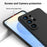 For Samsung Galaxy S26 Ultra Liquid Silicone Case Phone Back Cover with Hand Strap - Black - 4