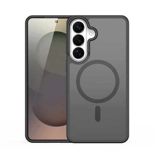 DUX DUCIS For Samsung Galaxy S26 Magnetic Case  Yind Series PC+TPU Phone Cover - Black - 1