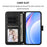 For Samsung Galaxy A57 5G Case Panda Imprint RFID Blocking Wallet Leather Phone Cover with Wrist Strap - Black - 5