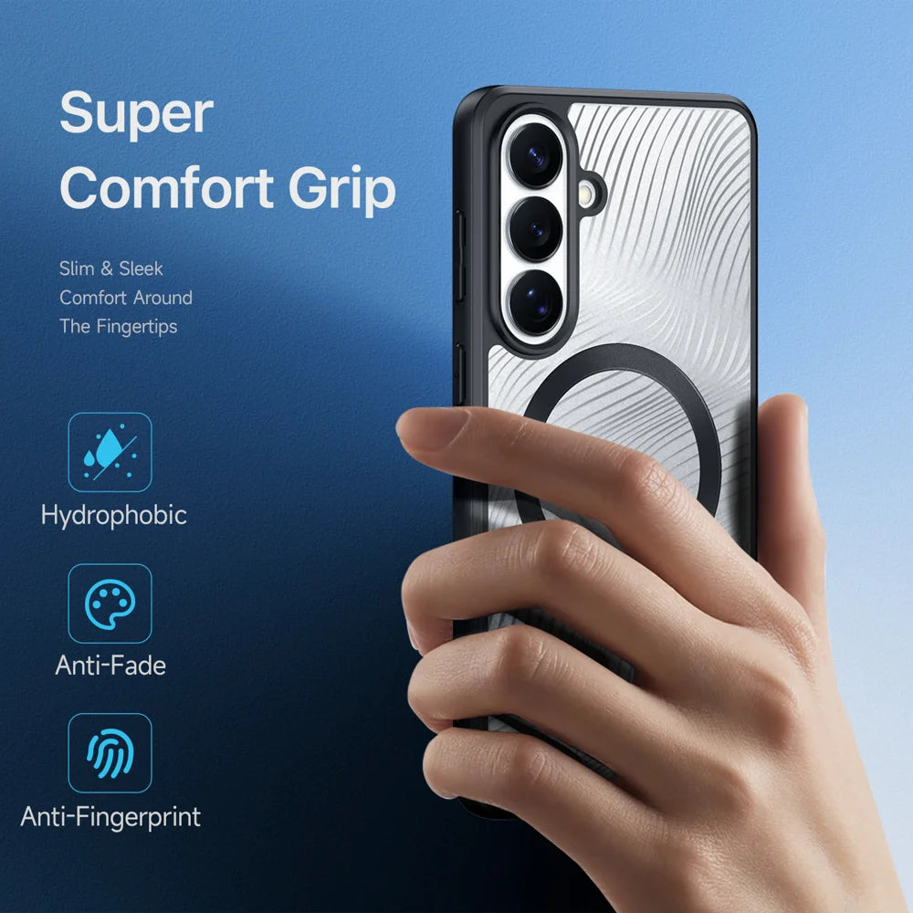DUX DUCIS For Samsung Galaxy S26+ Magnetic Case  Aimo Series PC+TPU Slim Cover (REACH Certification) - Black - 4