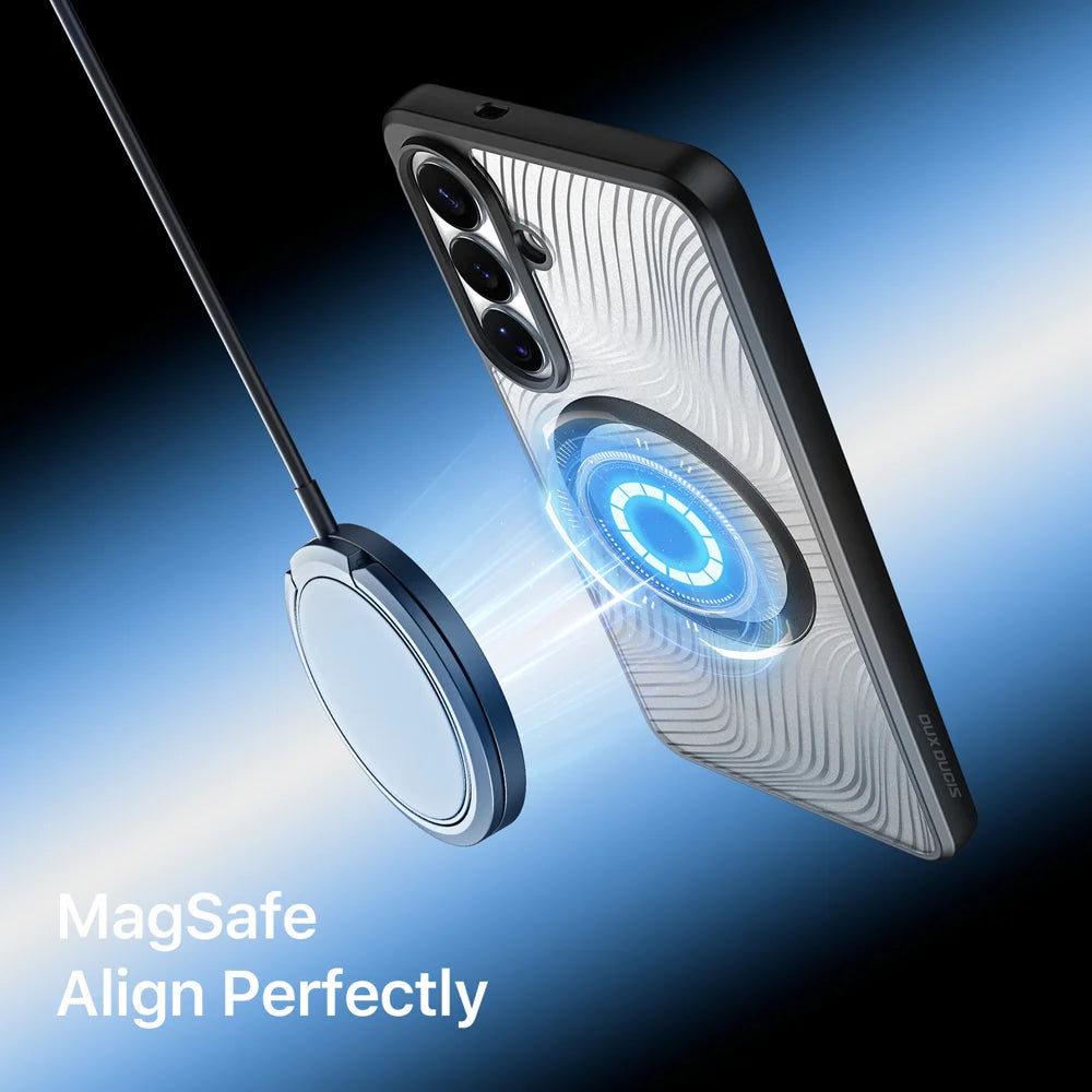 DUX DUCIS For Samsung Galaxy S26+ Magnetic Case  Aimo Series PC+TPU Slim Cover (REACH Certification) - Black - 5