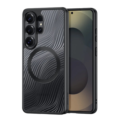 DUX DUCIS For Samsung Galaxy S26 Ultra Magnetic Case  Aimo Series PC+TPU Slim Cover (REACH Certification) - Black - 1