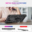 For Samsung Galaxy S26 Case PC + TPU Phone Cover with Kickstand - Black - 7