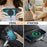 JEEHOOD For iPhone 17 Pro Max Leather Back Cover  J06 Magnetic Phone Case with Card Bag RFID Blocking - Blue - 6