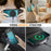 JEEHOOD For iPhone Air Leather Back Cover  J06 Magnetic Phone Case with Card Bag RFID Blocking - Blue - 6