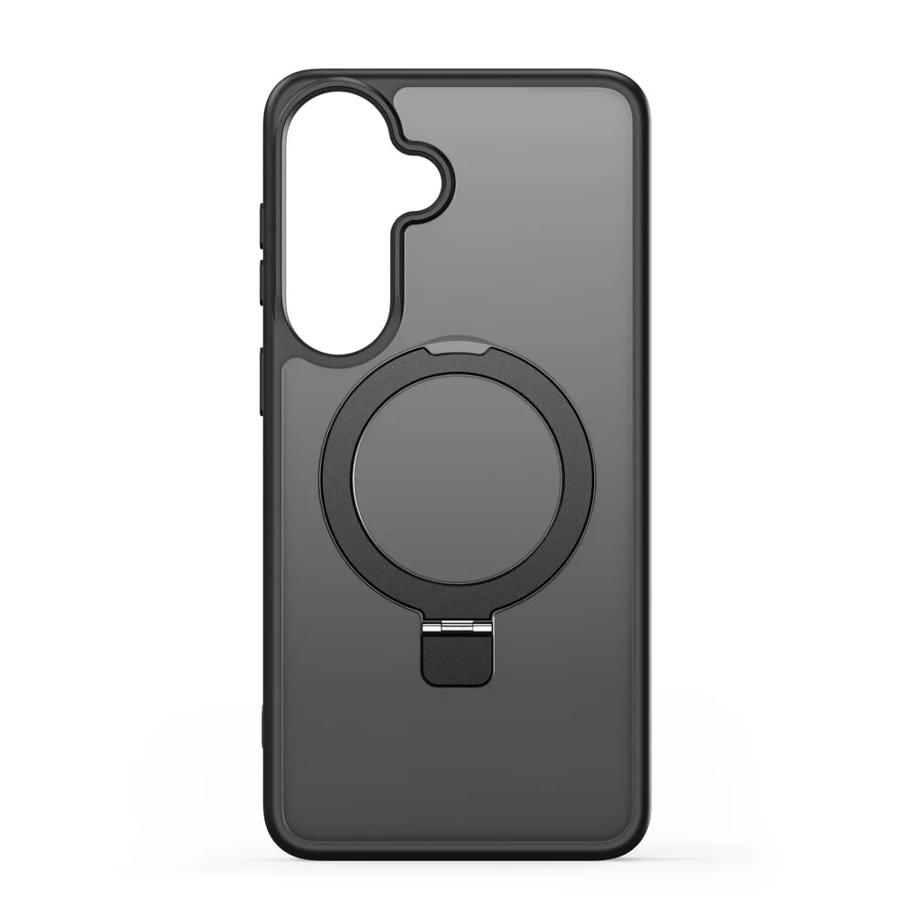 DUX DUCIS For Samsung Galaxy S26+ Magnetic Case  Yind Series Kickstand PC TPU Matte Phone Cover - Black - 3