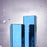 For Samsung Galaxy S23 Flip Leather Cover with Stand Full Body Protective Phone Case - Blue - 4