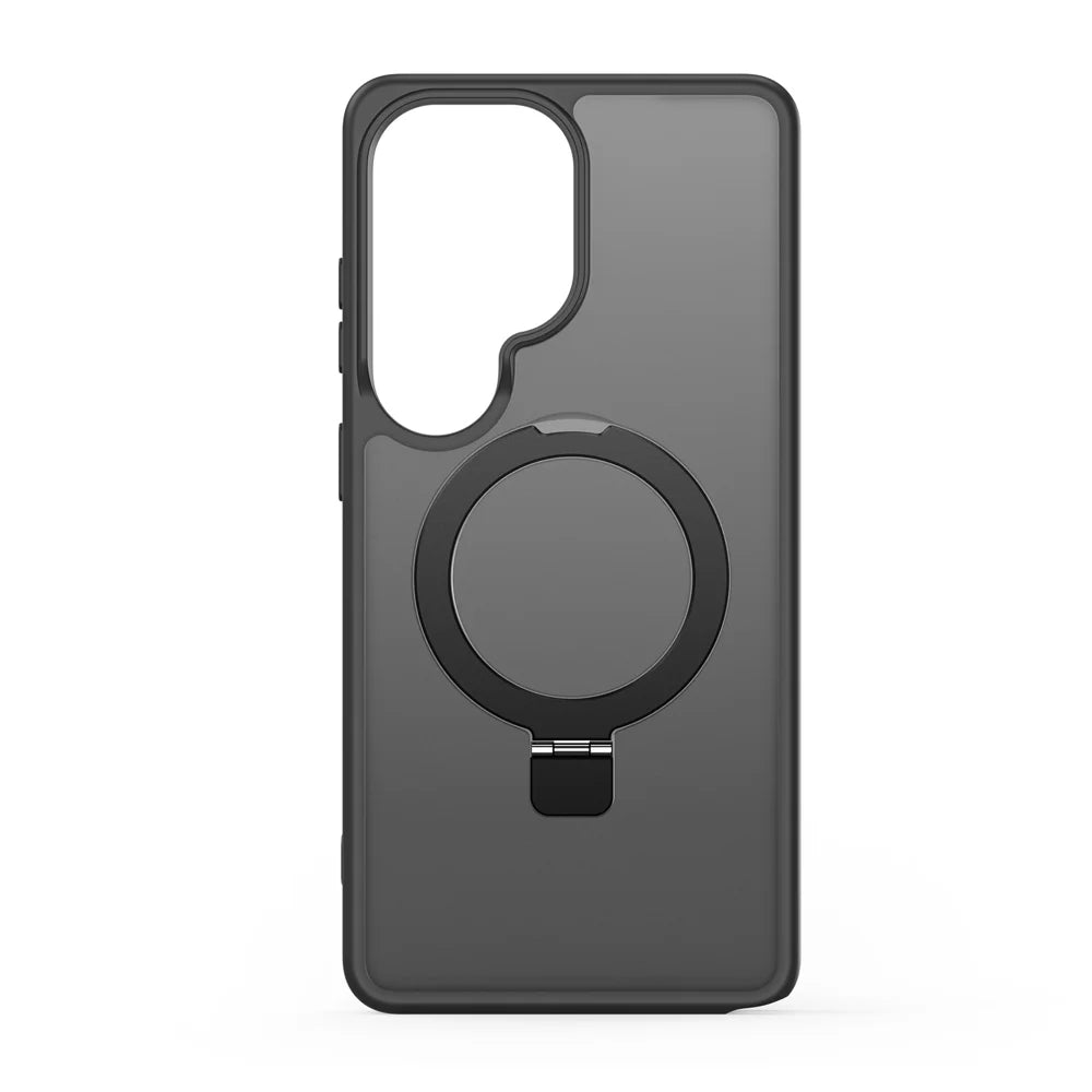 DUX DUCIS For Samsung Galaxy S26 Ultra Magnetic Case  Yind Series Kickstand PC TPU Matte Phone Cover - Black - 3