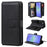 For Samsung Galaxy A37 5G Leather Case with 10 Card Holder Phone Cover Stand - Black - 1