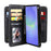 For Samsung Galaxy A37 5G Leather Case with 10 Card Holder Phone Cover Stand - Black - 2