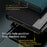 For Samsung Galaxy S23+ Electroplating Protective Case PU Leather Flip Stand Cover Phone Case - Green - 5