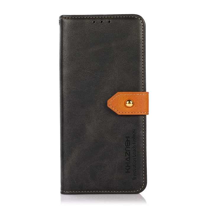 KHAZNEH For Samsung Galaxy A57 5G Wallet Phone Case Stand Leather Flip Cover - Black - 6